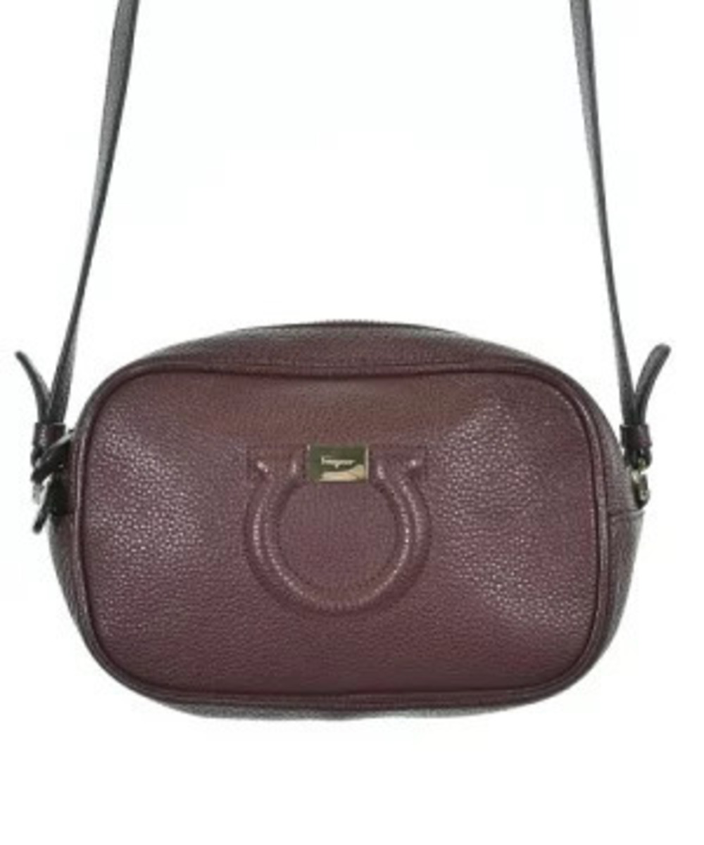 Salvatore Ferragamo Shoulder bag Burgundy Red
